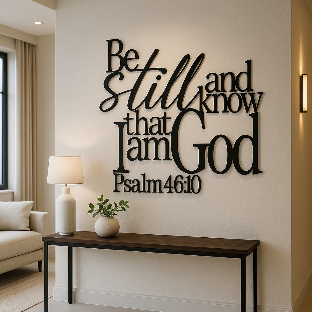 Wall art - Psalm 46:10