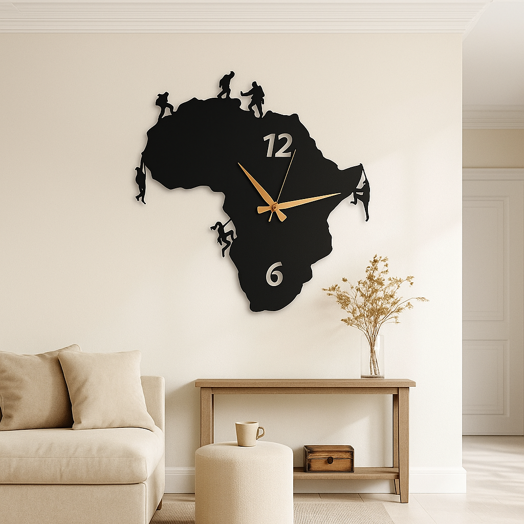 Wall art - African Clock