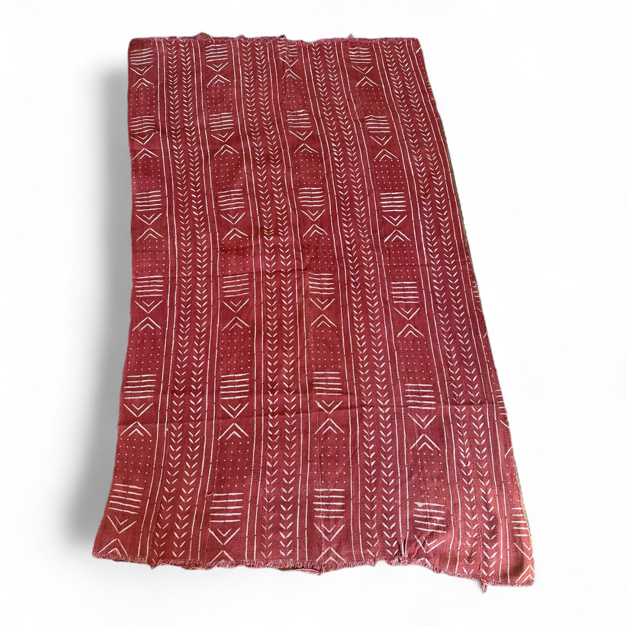 Mud-cloth throw