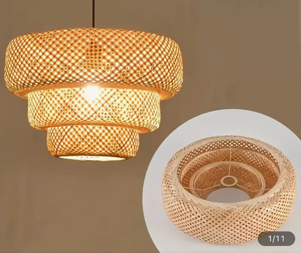 Lamp Shades (Bamboo hand woven)