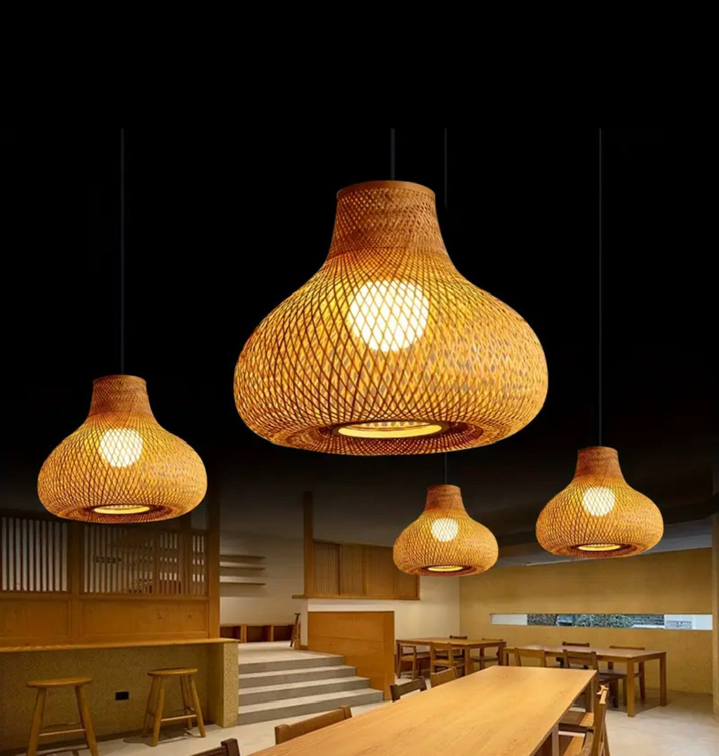 Lamp Shades (Bamboo hand woven)