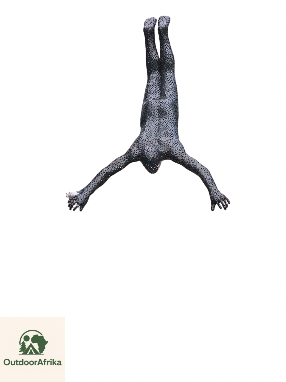 Sculpture - Swimming diving man