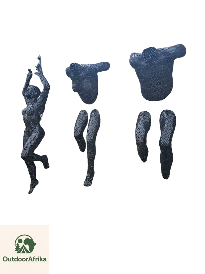 Sculptures - Track & field finish line